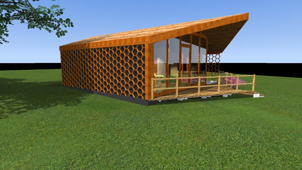 Andrea Giacomelli_progettazione architettonica_HoneyCombs Casa Ecosostenibile