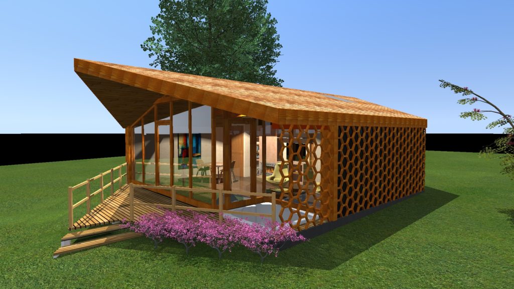 Andrea Giacomelli_progettazione architettonica_HoneyCombs Casa Ecosostenibile