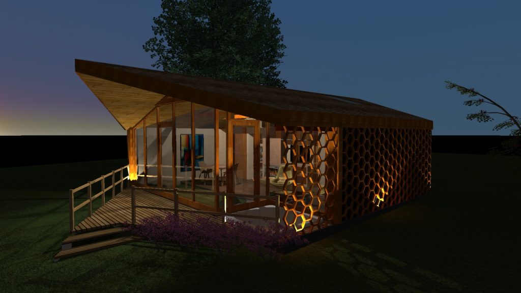 Andrea Giacomelli_progettazione architettonica_HoneyCombs Casa Ecosostenibile